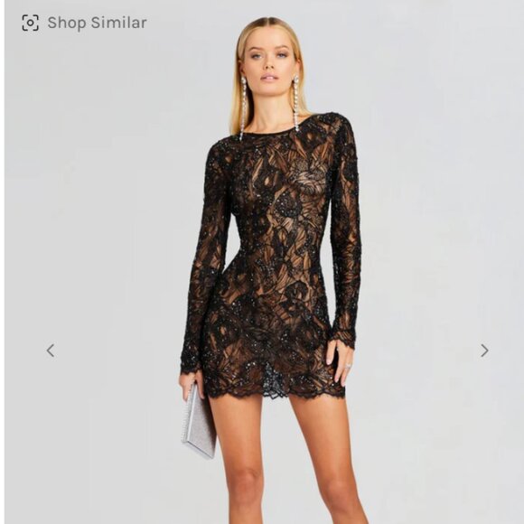 Retrofete Dresses & Skirts - Retrofete Kennedy Embellished Lace Dress